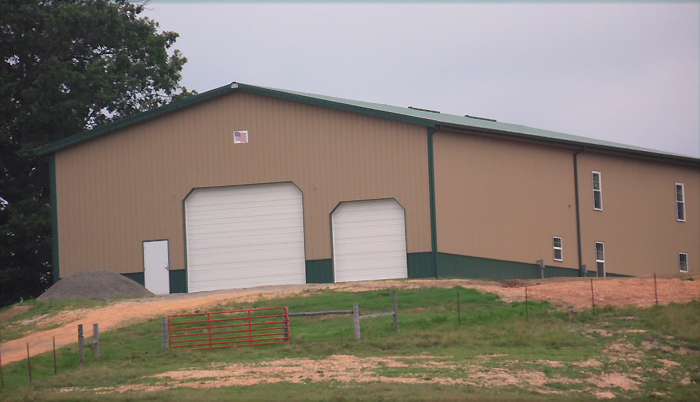 Bohne 50 X 100 X 19 Steel Home by AMKO buildings Bohne 50 X 100 X 19 Metal home - barndominium AMKO Buildings www.amkobldgs.com