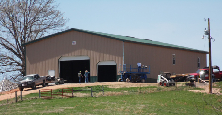 Eric Bohne 50X100X19 AMKO metal building