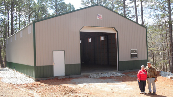 Metal Buildings in Arkansas and NW Arkansas AMKO Buildings. Johnson 40X60X14 Metal Building AMKO Buildings www.amkobldgs.com